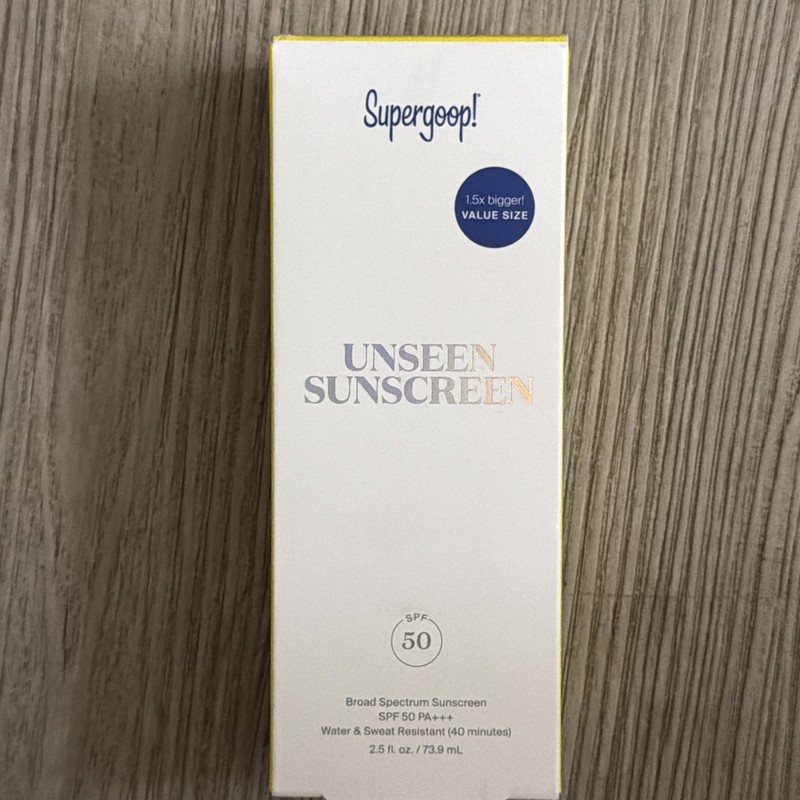 Supergoop! Unseen Sunscreen SPF 50 PA++++ Broad Spectrum 2.5 fl oz
