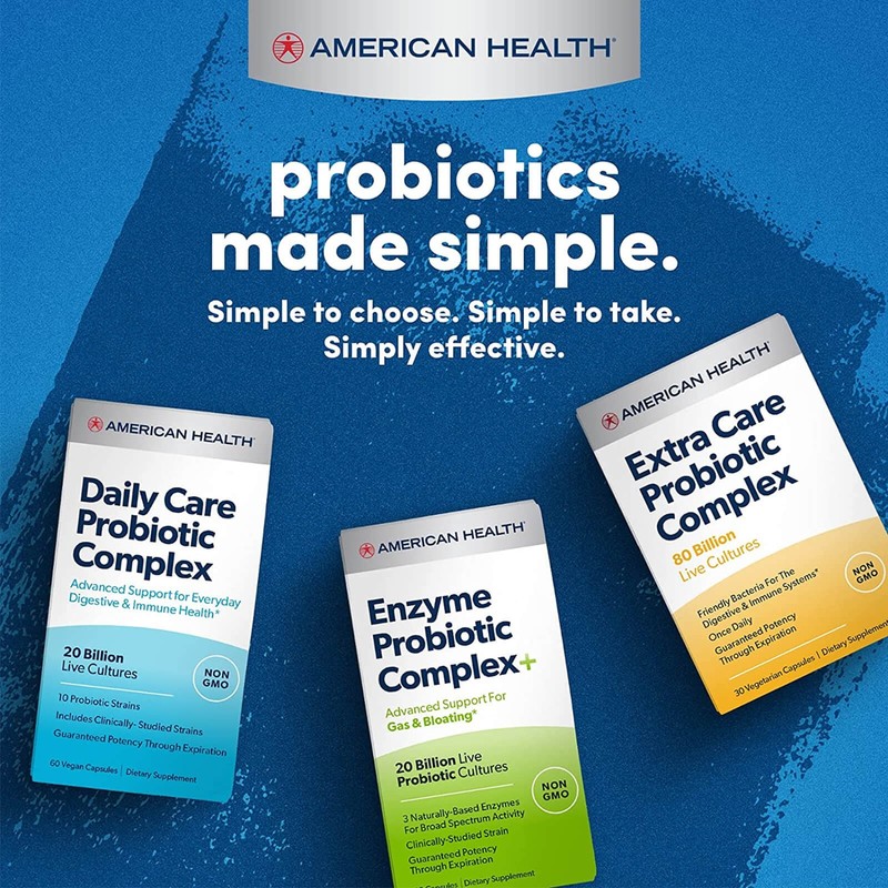 Solgar Daily Care Probiotic Complex - 60 Vegan Capsules, Immune Support, gallery