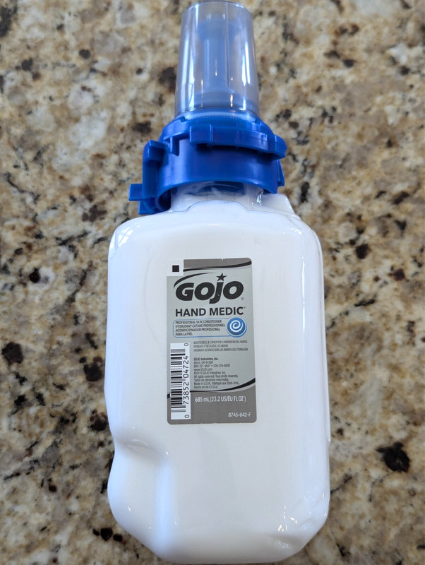 GOJO 8745-04 Hand Medic Professional Skin Conditioner 685 mL Refill