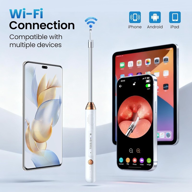Tonsil Stone Remover with Camera 1080P Visual Tonsil Stone Removal Kit gallery