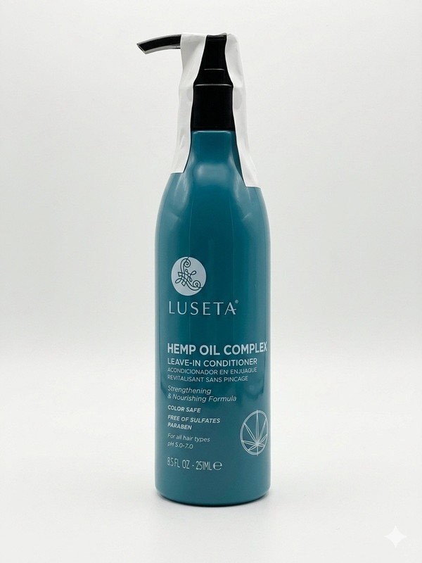 Luseta Hemp Oil Complex Leave-In Conditioner Hempseed Oil Color Safe 8.5 fl oz