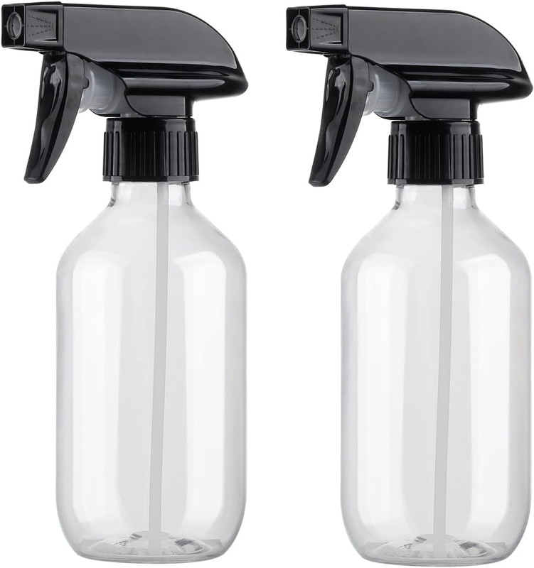 Spray Bottles 10Oz/300Ml Plastic Spray Bottle Empty Refillable Container with Ad