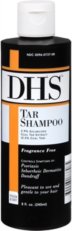 DHS Tar Shampoo Helps Treat Psoriasis Seborrheic Dermatitis Dandruff 8oz 12 Pack