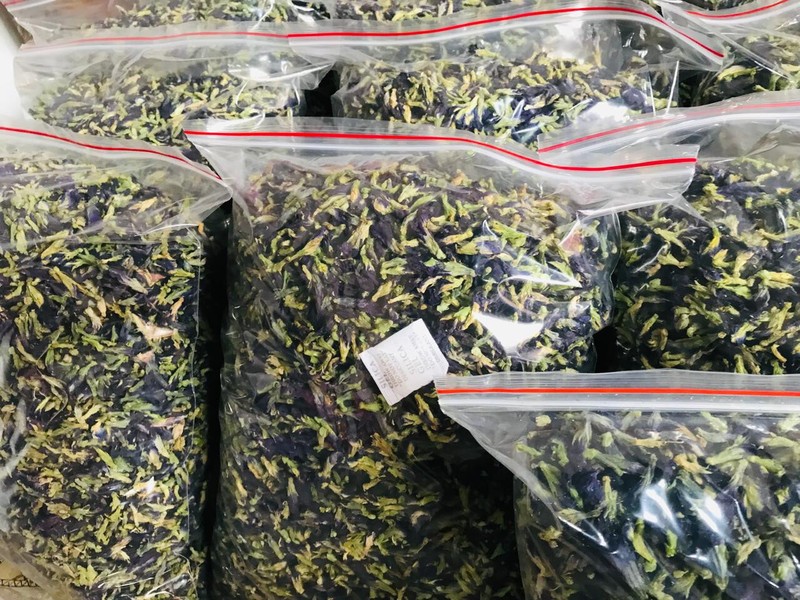 Ceylon Butterfly Pea Blue Organic Tea Dried Flowers Natural Herbal Healthy Drink gallery
