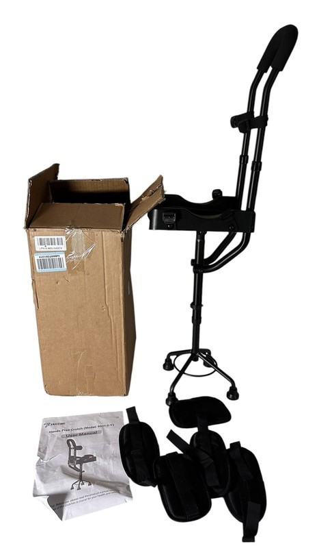 FAYITING Hands Free Knee Crutch Adjustable Leg Support Recovery Aid