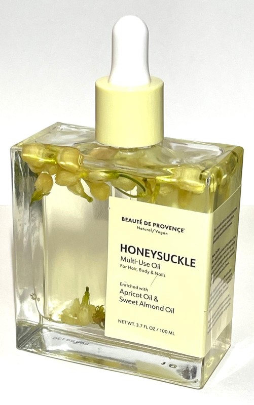 Honeysuckle Multi-use Oil for Hair, Body & Nails w Apricot & Sweet Almond Oil