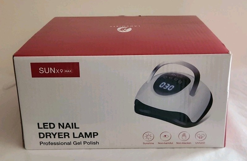 New SUN X9 Professional LED/UV Nail Dryer Lamp – Gel Polish Curing Light – NIB