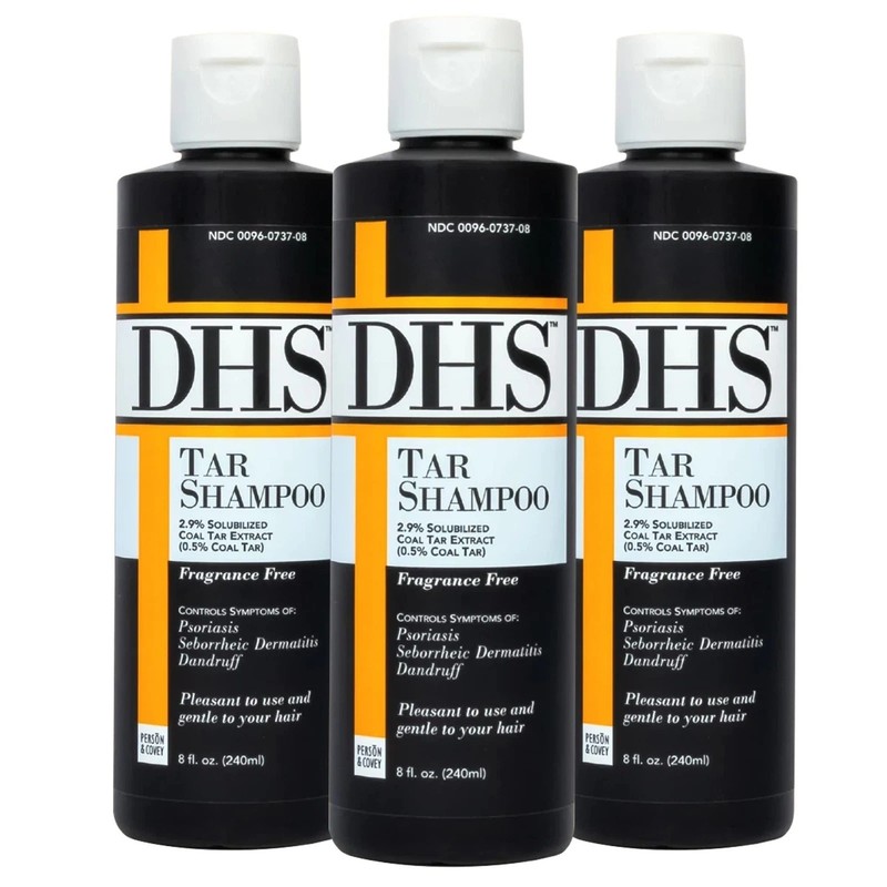 DHS Person & Covey, Inc Coal Tar Shampoo – Anti Dandruff Shampoo for Men & Wo…