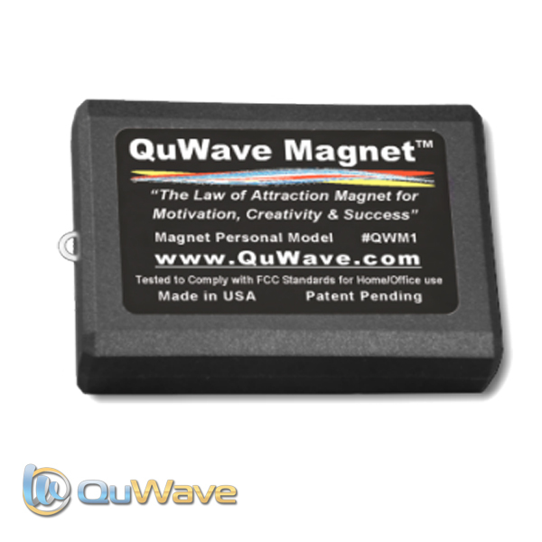 QuWave Law of Attraction Magnet QWM1B - Improves Success Happiness Wealth Health gallery