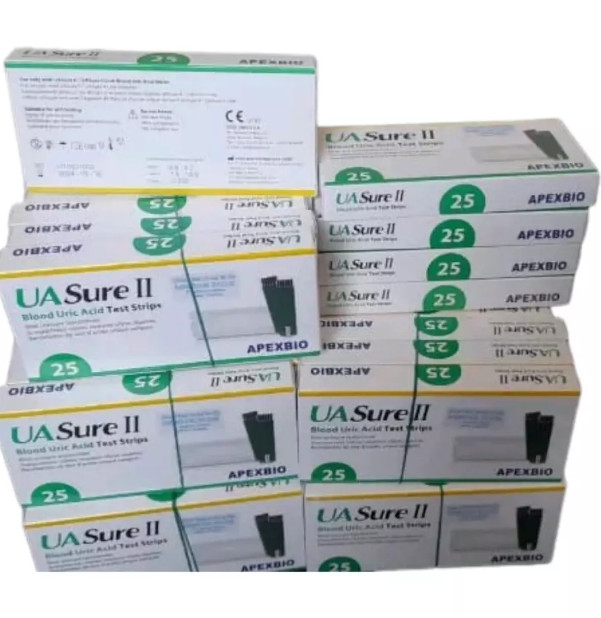 UASure II Uric Acid Test Strips. UA Sure. Box of 25. Free Shipping. Original gallery