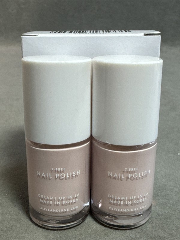 2 (Two) Bottles Olive and June Nail Polish “POINT DUME” .46 Fl Oz ea NIP