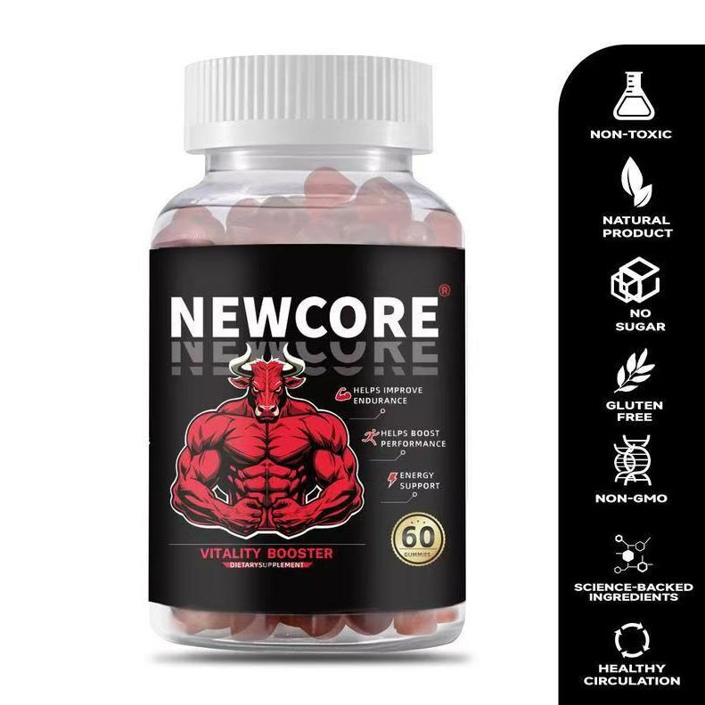 NewCore 7-in-1 Gummies for Men NewCore Advanced Male Health Support 60 Gummies