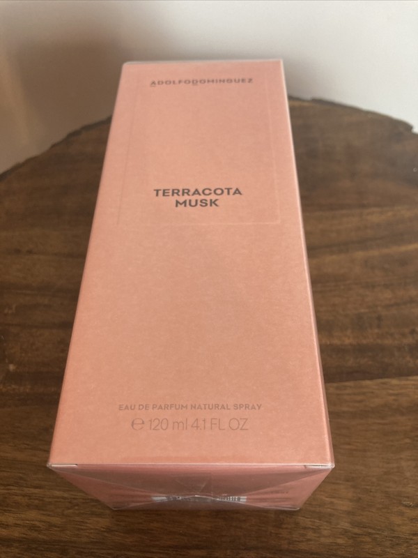 Adolfo Dominguez TERRACOTA MUSK Eau de PARFUM 4.1oz/120ml Spray NEW & SEALED gallery