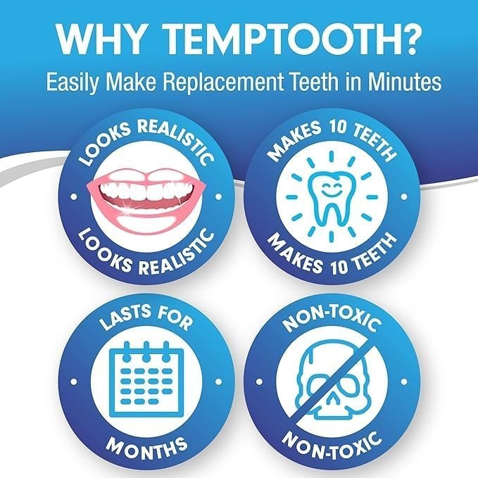 Moldable Tooth Beads: Trusted Temporary Solution for Gaps & Missing Teeth gallery