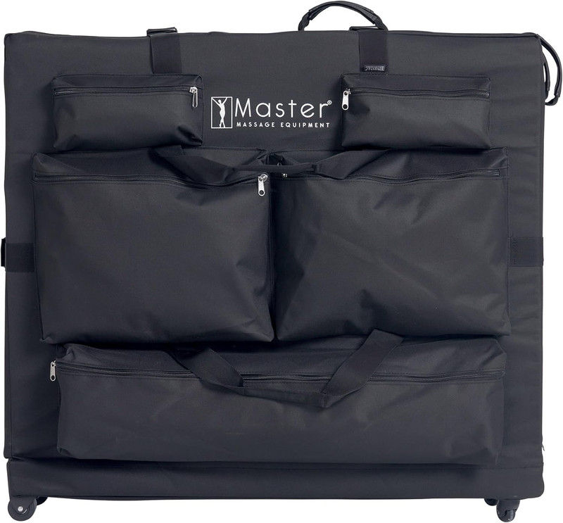 Luggage Style Wheeled Massage Table Carrying Case 27” to 32” Width Folding Massa gallery