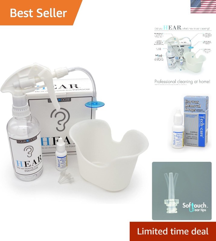 Hear Ear Care System – Complete Disposable Earwax Removal Kit for Family Hygiene