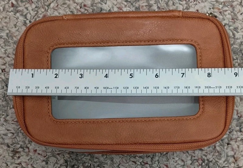 Thirty One Clear Case In Caramel Pebble Color gallery