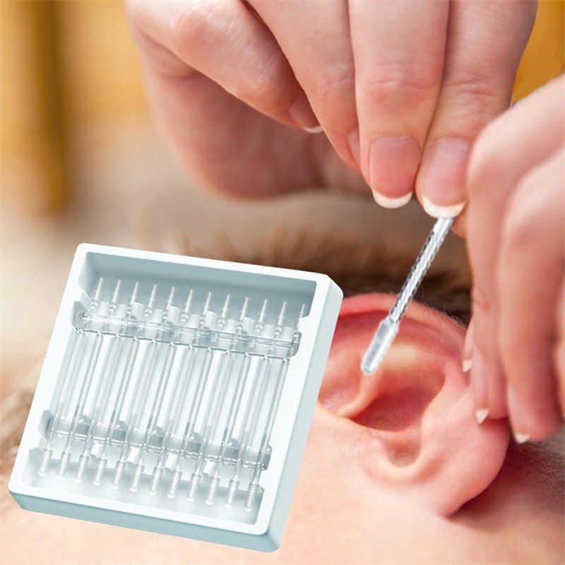 24pcs Disposable Silicone Ear Wax Remover Sticky Earpick S/L Cleaner Set - NEW gallery