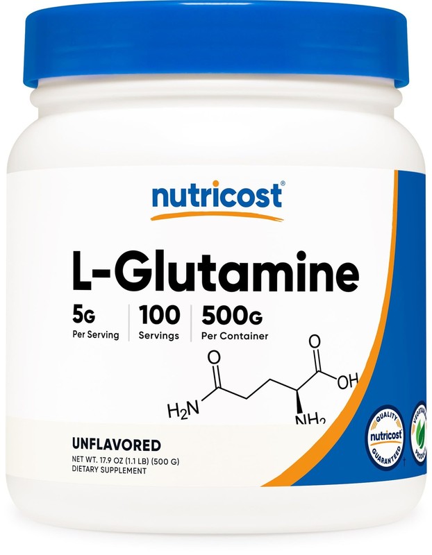 Nutricost L-Glutamine Powder (500 Grams) Unflavored