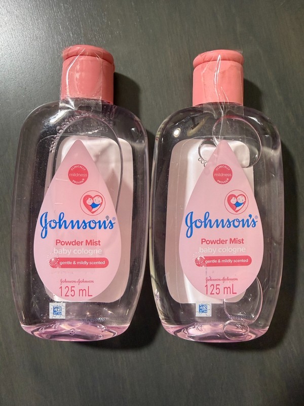 Johnsons Baby Cologne Powder Mist 125ml ( 2 Pack ) FREE SHIPPPING