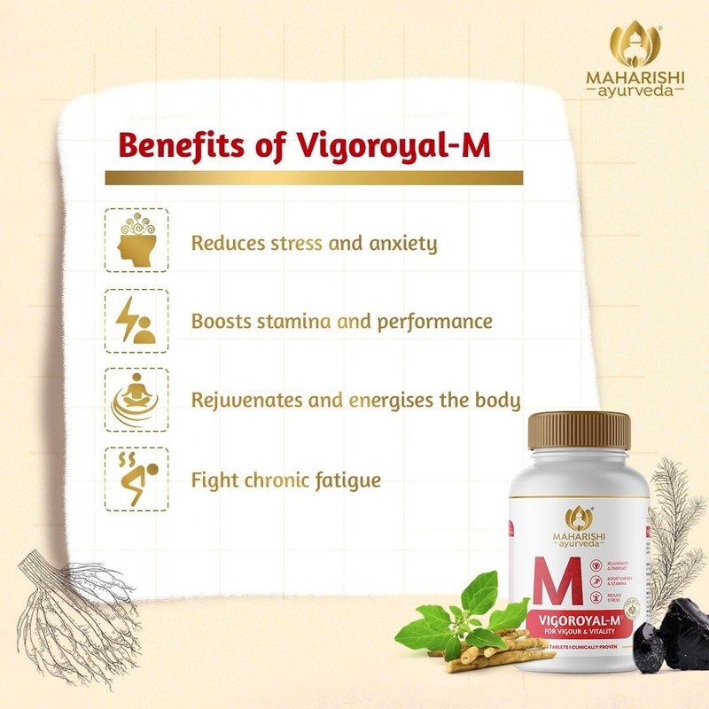 Maharishi Ayurveda Vigoroyal-M 60 Tablet gallery