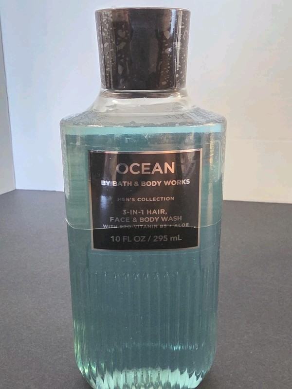 Bath & Body Works Men’s Collection Ocean 3-in-1 Wash 10 fl oz NEW SEALED
