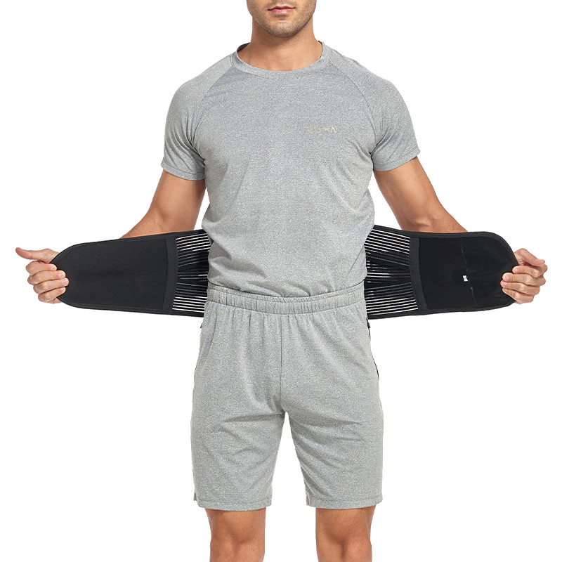 Adjustable Lower Back Brace Lumbar Support Waist Belt For Men Women Pain Relief gallery