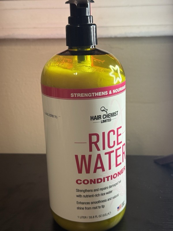 Hair Chemist Limited Rice Water Conditioner, Strengthening & Nourishing 33.8oz