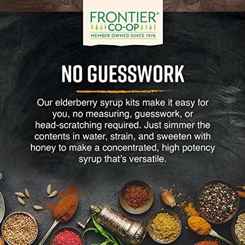 Frontier Co-Op Organic Elderberry Syrup Kit 4.23Oz Pack Of 2 gallery