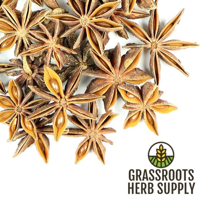 Star Anise Pods, Whole (Illicium verum)