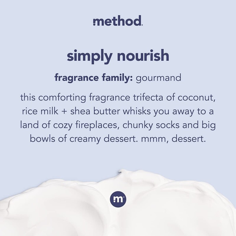 2 PACK Method Body Wash, Simply Nourish, 18oz gallery