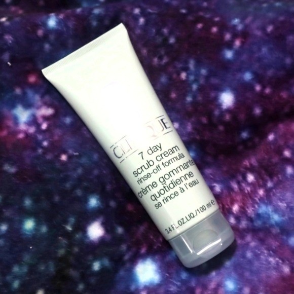 CLINIQUE 7 DAY SCRUB CREAM 3.4oz Facial Cleanser Soap Rinse Off Skincare