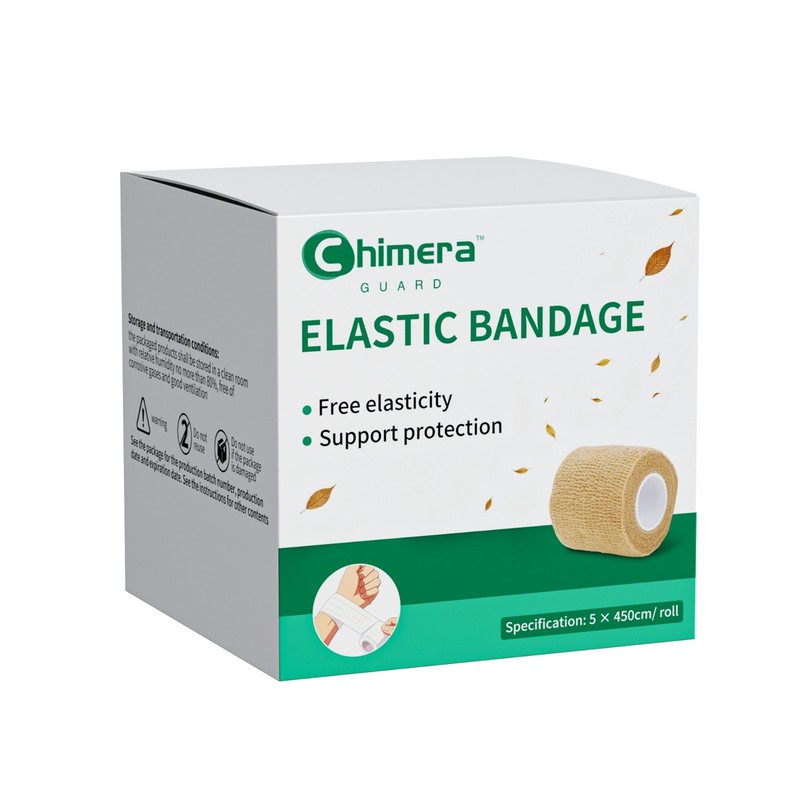 Self Adhesive Bandage Wraps, 2″ X 5 Yards Non-Woven Elastic Cohesive
