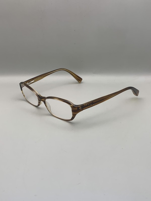 Vera Wang Eyeglasses Womens Rectangle Frame V173 Tortoise Brown 50-15-135