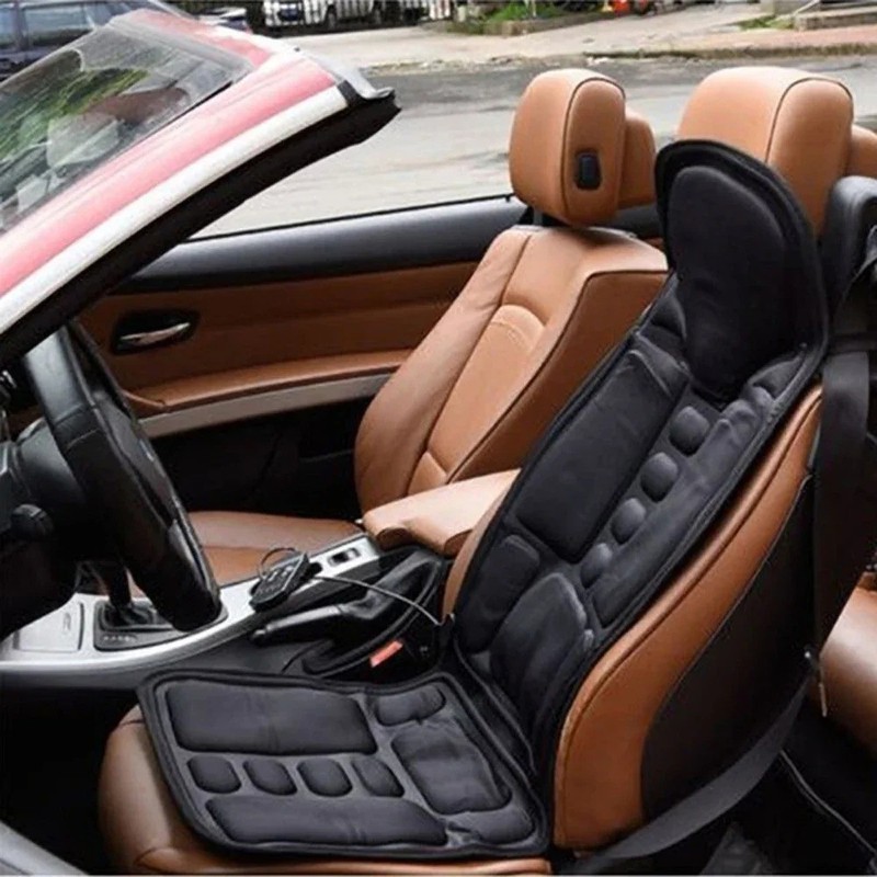 Massage Seat Cushion With Heated Back Neck Body Massager Chair For Home Office gallery
