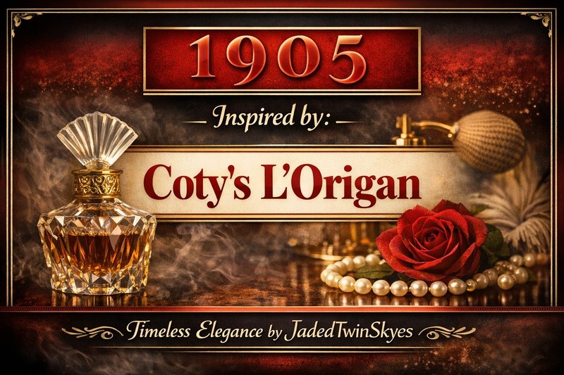 1 9 0 5 ~A Luxury Oil Fragrance inspired by Coty’s L’Origan .17 fl oz Rollerball