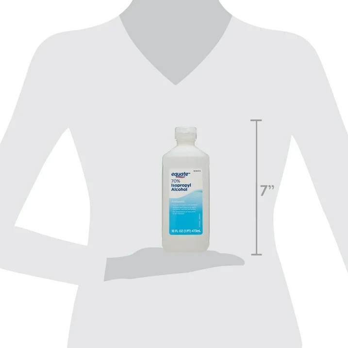 Equate 70% Isopropyl Alcohol Liquid, 16 fl oz gallery