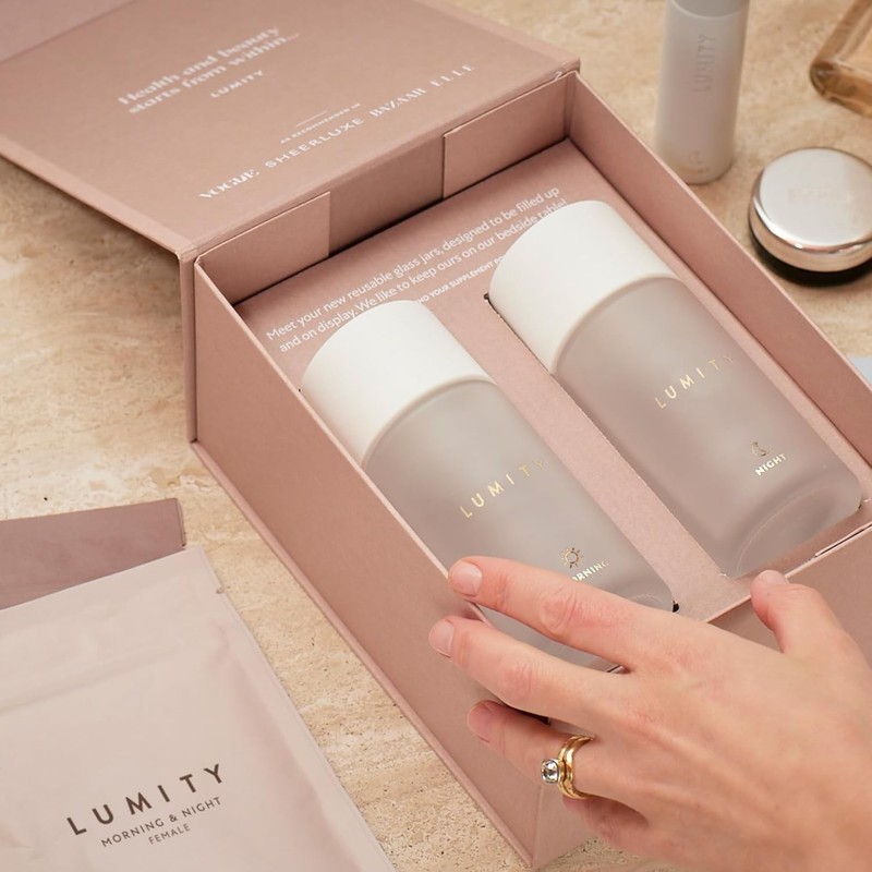 Lumity Morning & Night Female Supplement - 24-Hour Nutritional Support for Per gallery