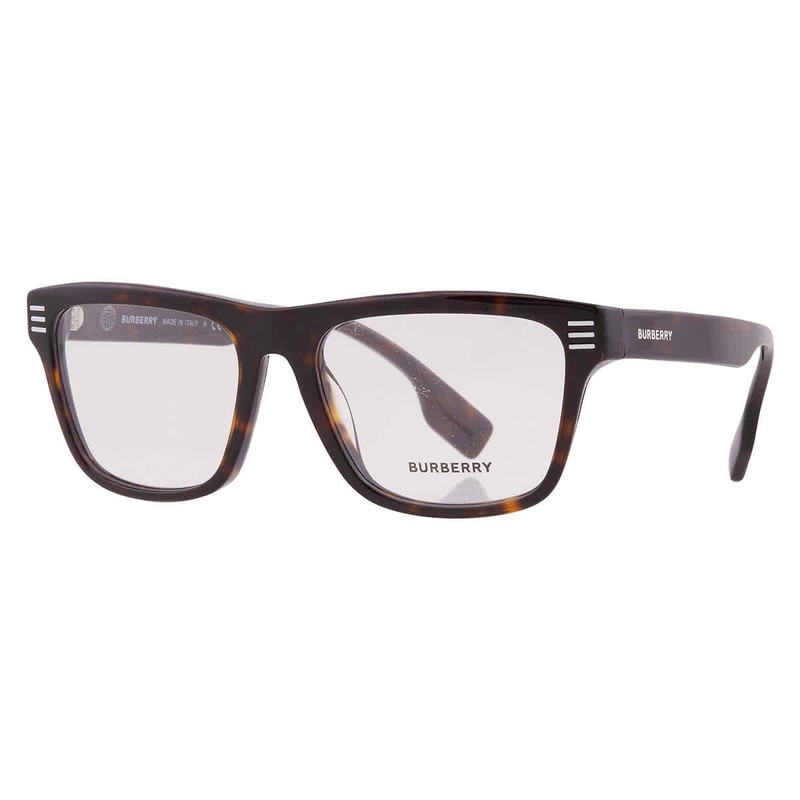 Burberry Demo Square Men’s Eyeglasses BE2387 3002 55 BE2387 3002 55