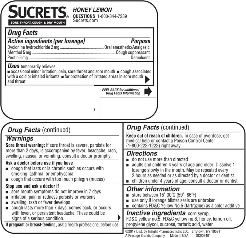 Sore Throat & Cough Lozenges, Honey Lemon, 18 Count 3 Pack gallery