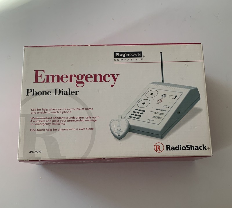 Radio Shack Personal Emergency Phone Dialer 49-2559