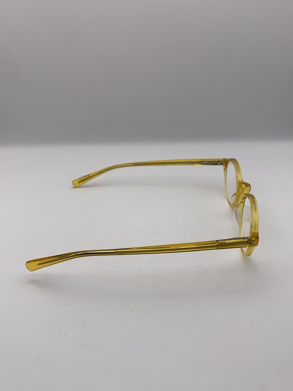 Eyebobs Reading Glasses Yellow Round Womens Clear Lens Acetate Frame +1.50 gallery