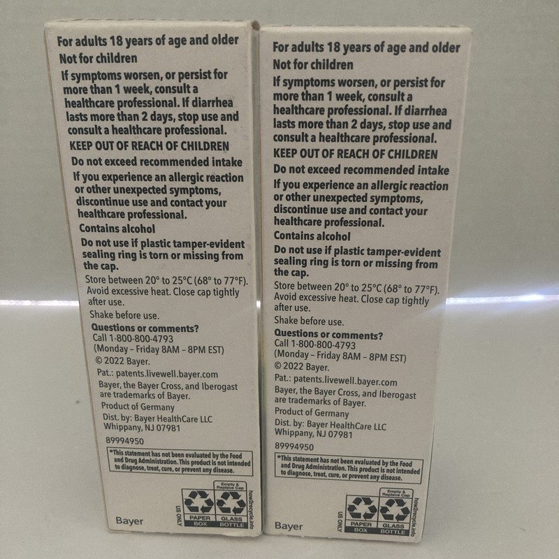 Iberogast Dual Action Digestive Relief Liquid Drops 1.69oz 50ml x2 Exp 08/26 gallery