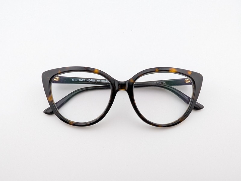 Michael Kors Eyeglasses, Frames Only, MK 4070 Luxembourg 3006, 54-17-140, Brown