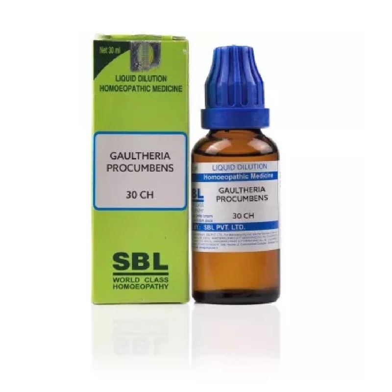 SBL Homeopathic Gaultheria Procumbens (30 ML / 100 ML) (Select Potency)