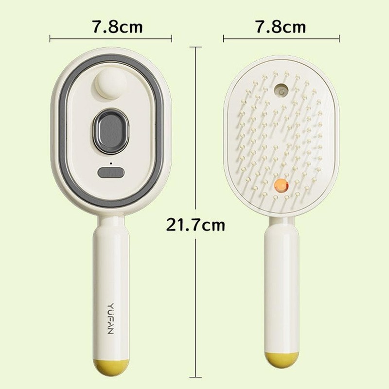 2026 Electric Spray Hair Brush Air Cushion Massage Comb Anti-Static 3-colors US gallery