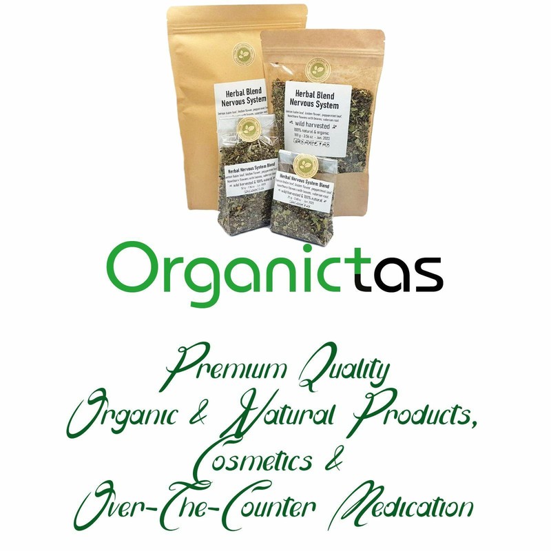 Organic Herbal Tea Blend for Nervous System Health Anti-Stress Insomnia Anxiety gallery