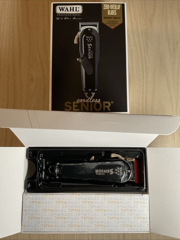 New Wahl 8504-400 Professional 5-Star Series Cordless Senior Clipper 110-220V gallery