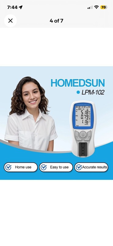 Portable Cholesterol Testing Kit - Easy Home Use gallery