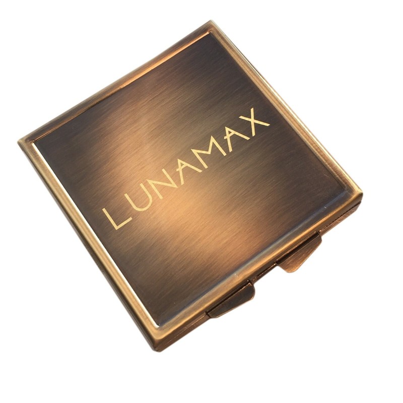 Classy Brass Discreet Condom Carrying Case for Pocket, Purse, or Travel